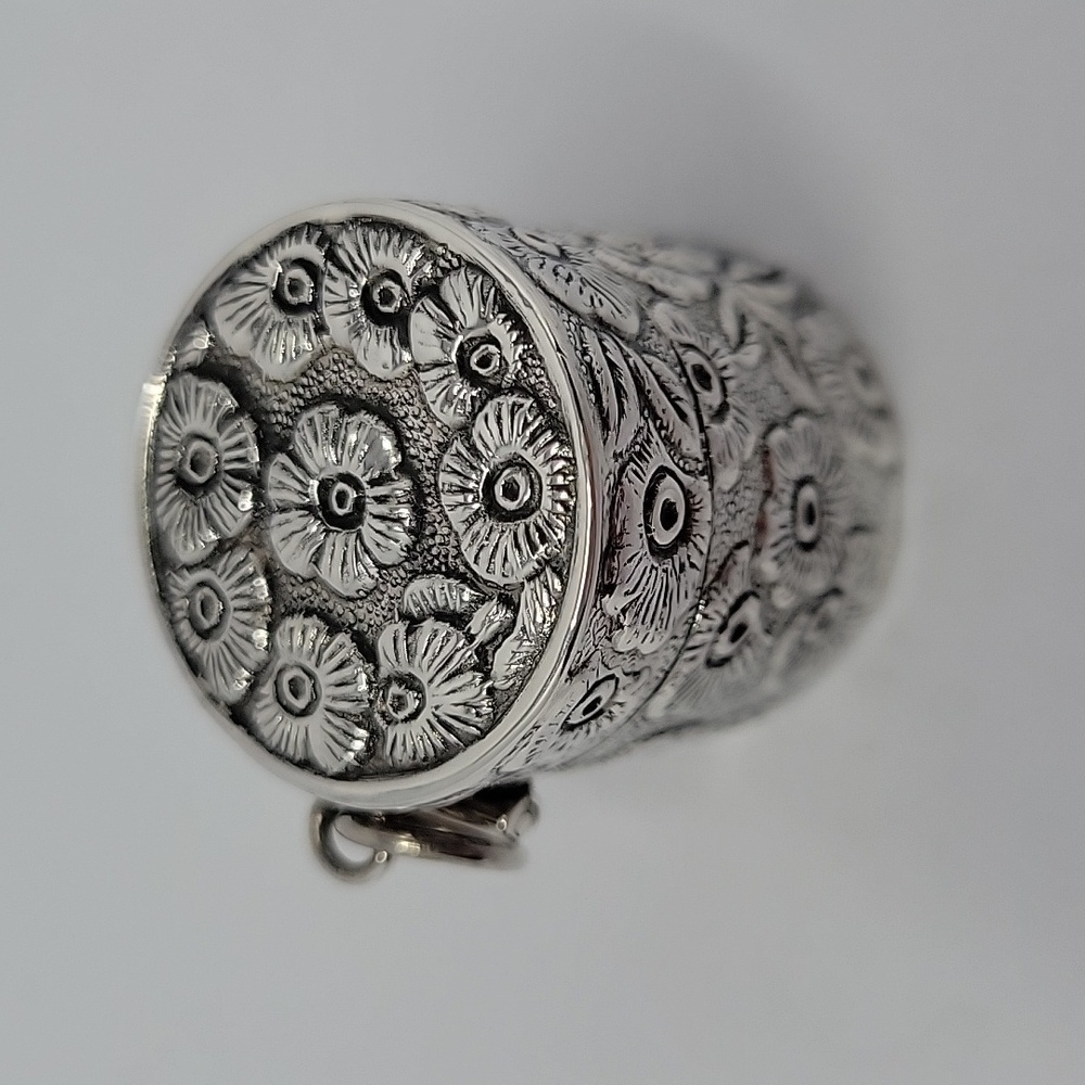 Sterling Silver Chatelaine Trinket - Picture 2 of 4